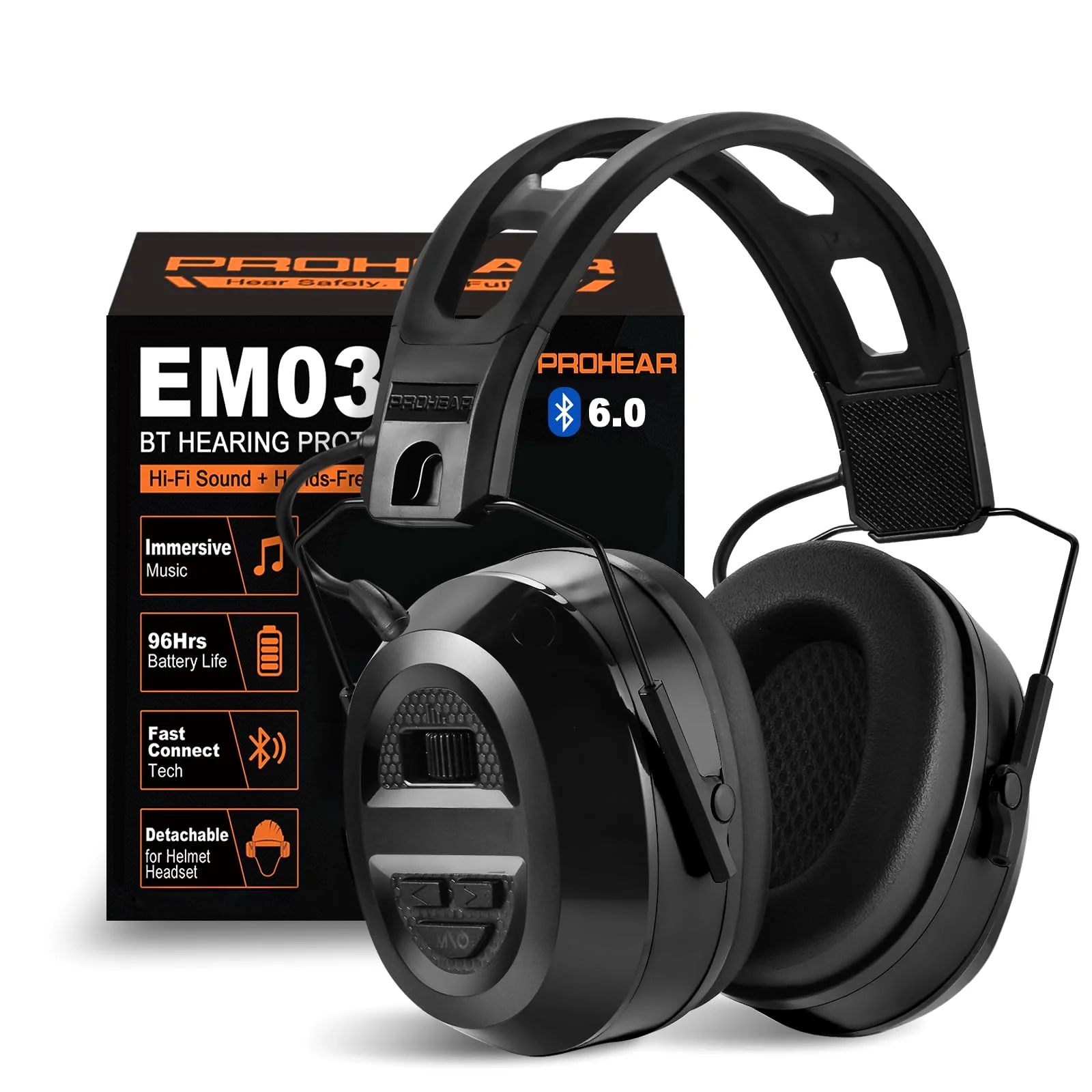 PROHEAR 039 Bluetooth Hi-Fi Earmuffs