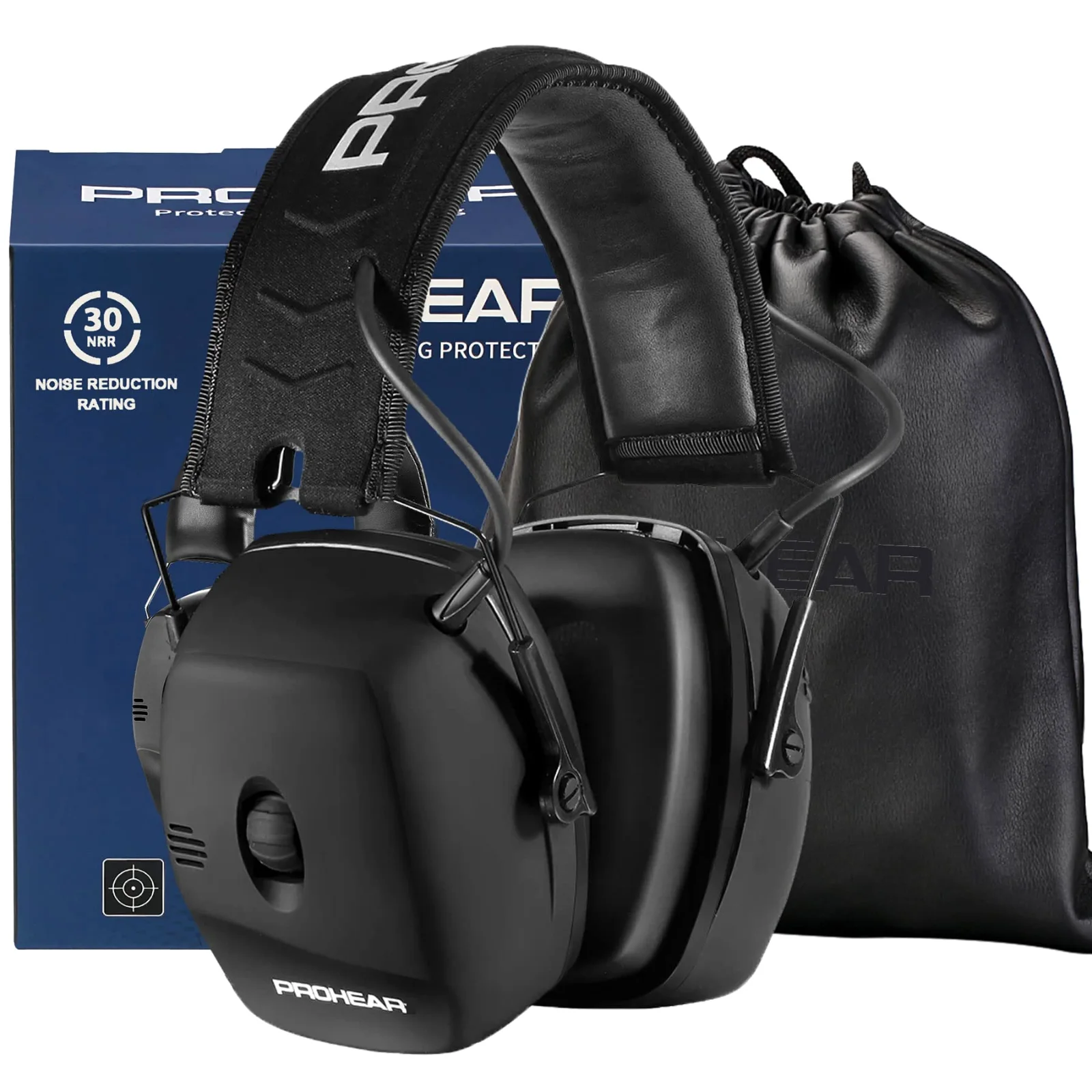 PROHEAR 056 Electronic Shooting Earmuffs, NRR 30
